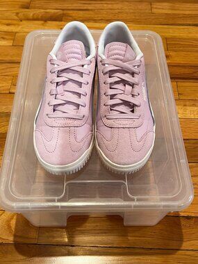 PUMA Carina 2.0, Pink and White, Size 8 US